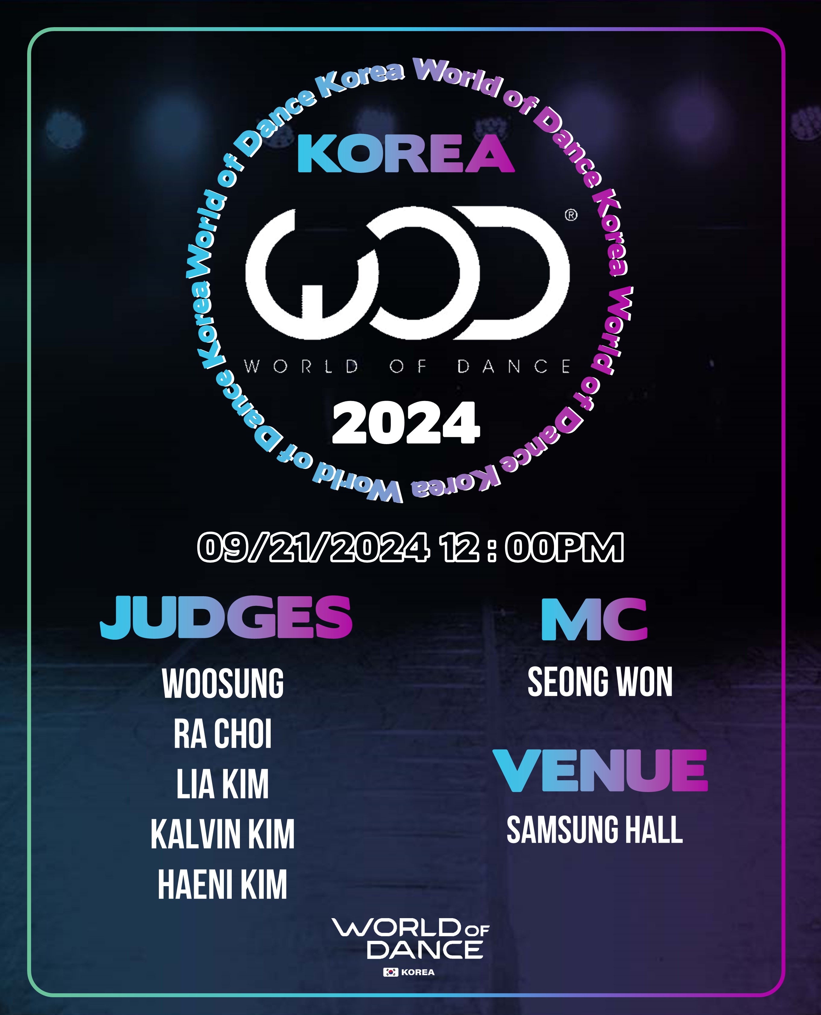 WORLD OF DANCE KOREA 2024